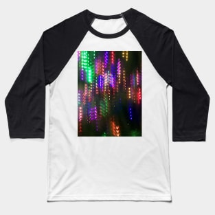 Color Streaks of Light  no. 2 Baseball T-Shirt